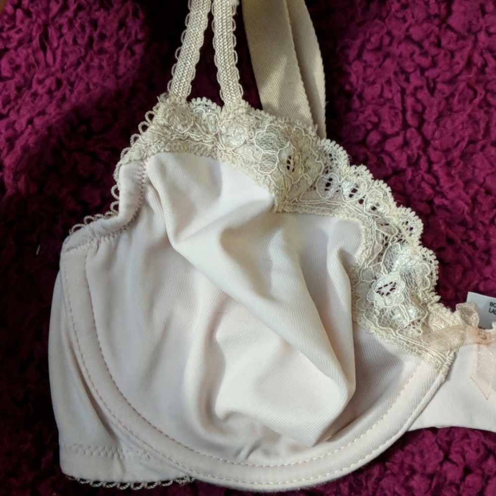 Whimsy lace trimmed underwire bra 32C
